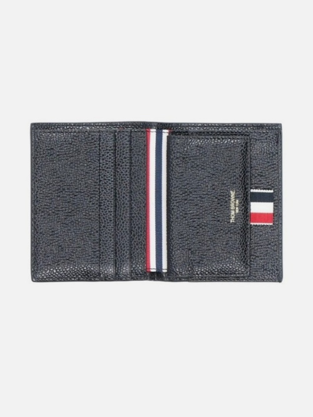 Thom Browne Bifold Wallet with Coin Compartment
